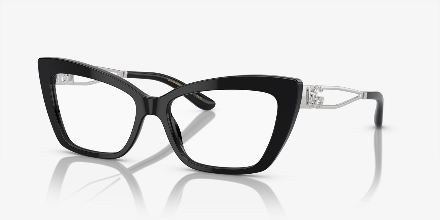 DOLCE & GABANNA EYEGLASSES - DG3375B 501 53