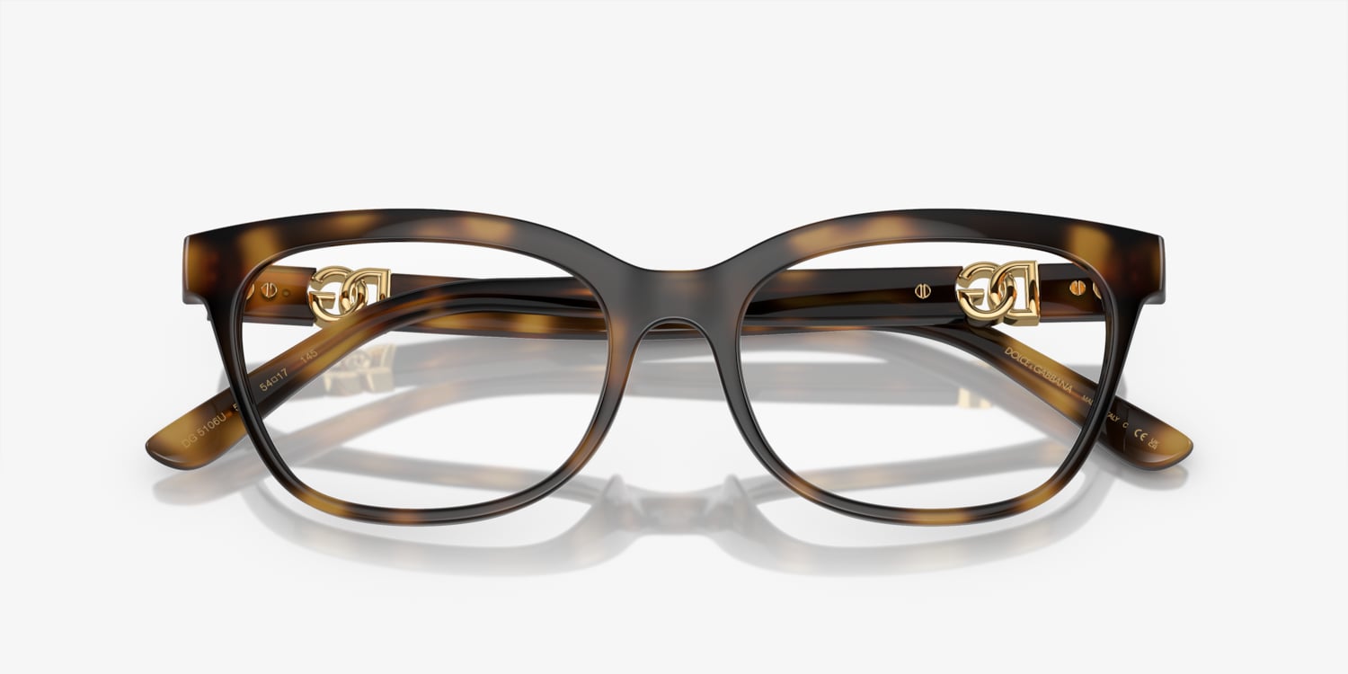 DOLCE & GABANNA EYEGLASSES - DG5106U 502 52