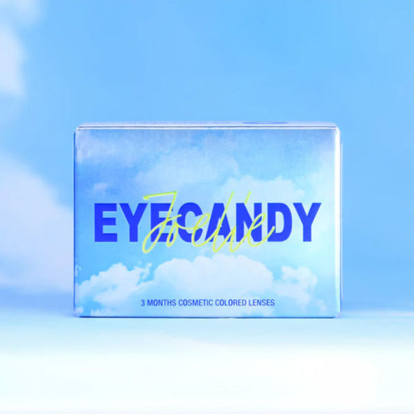 EYECANDY CONTACT LENS - C10 JETSETTER PLANO - Pack Of 2 - Monthly