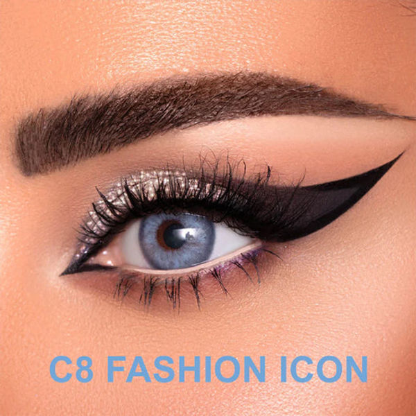 EYECANDY WILD CONTACT LENS - C8 FASHION ICON - Pack Of 2 - Monthly