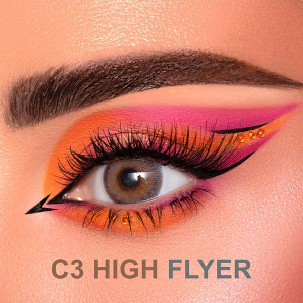 EYECANDY CONTACT LENS - C3 JETSETTER PLANO - Pack Of 2 - Monthly