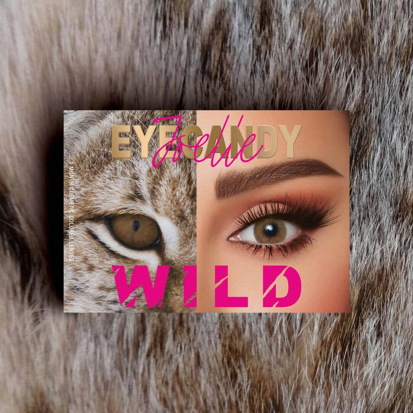 EYECANDY WILD CONTACT LENS - LYNX PLANO - Pack Of 2 - Monthly