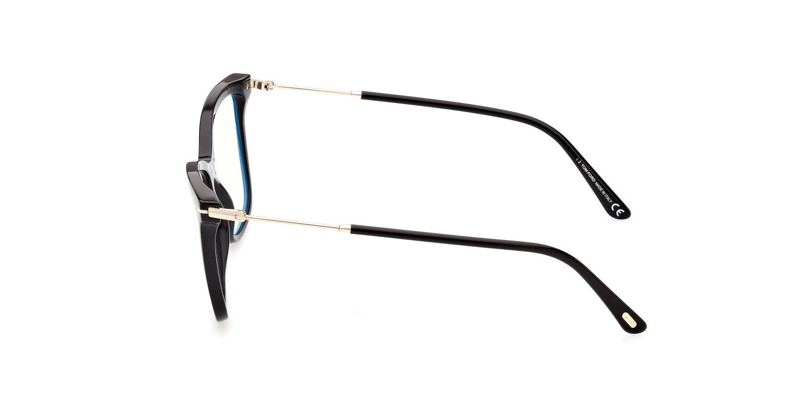TOM FORD CLIP-ON EYEGLASSES - FT5824B 001 56