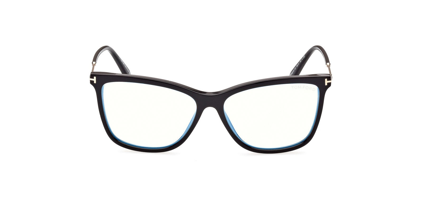 TOM FORD CLIP-ON EYEGLASSES - FT5824B 001 56
