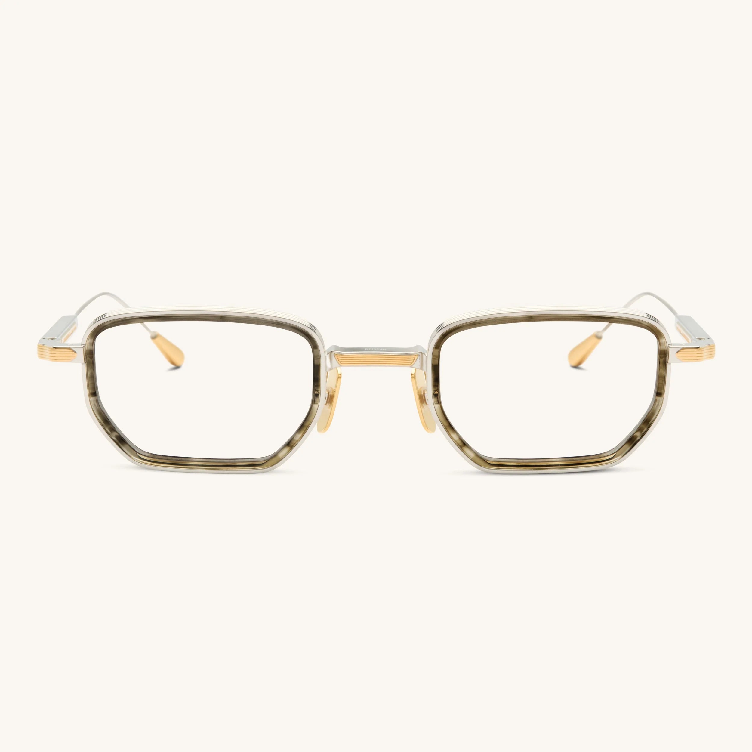 LUNETTERIE GENERALE EYEGLASSES - ALL THE TIME THE WORD - PALLADIUM/18K GOLD 48