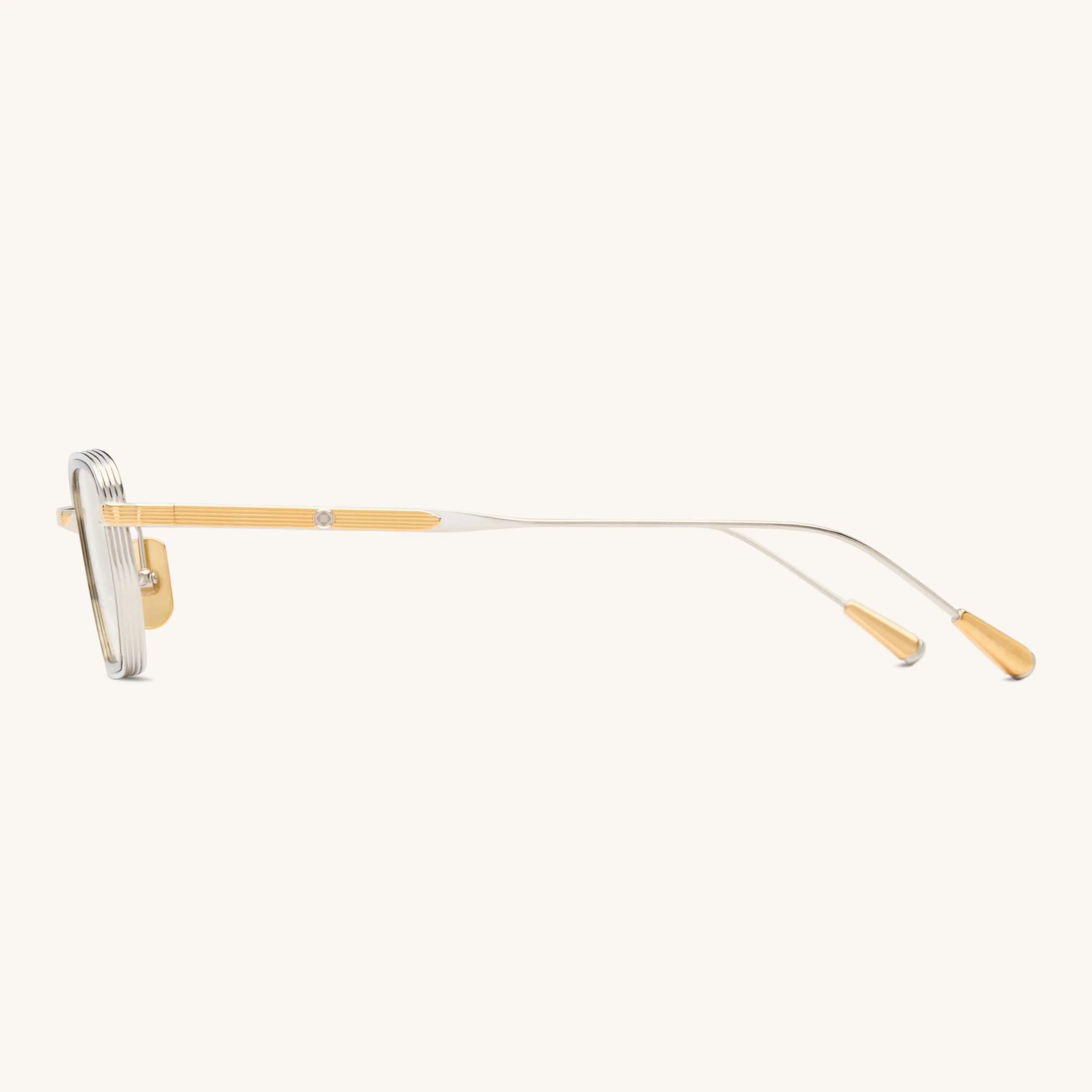 LUNETTERIE GENERALE EYEGLASSES - ALL THE TIME THE WORD - PALLADIUM/18K GOLD 48