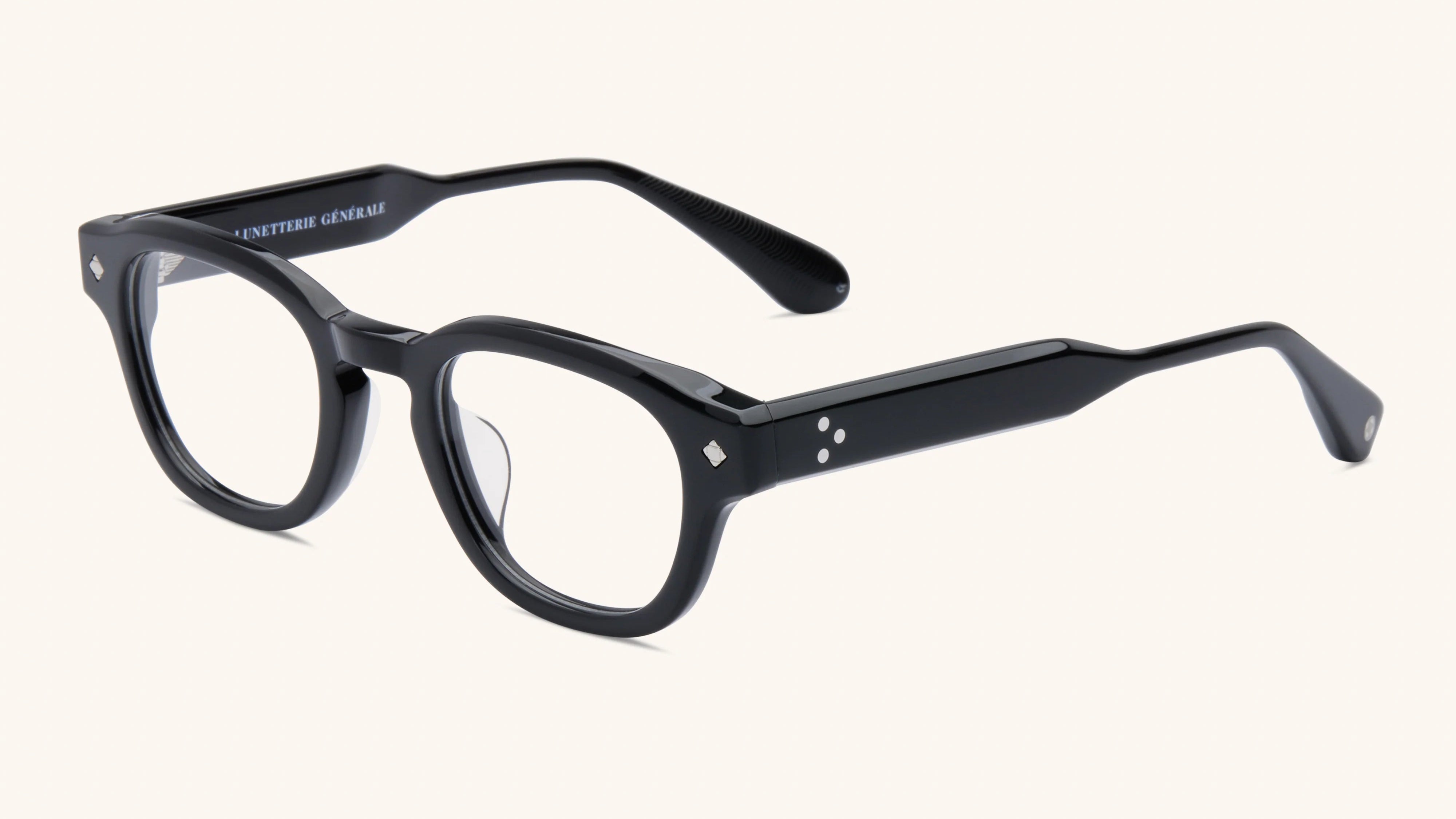 LUNETTERIE GENERALE EYEGLASSES - APERO AU SOLEIL BLACK/PALLADIUM 48