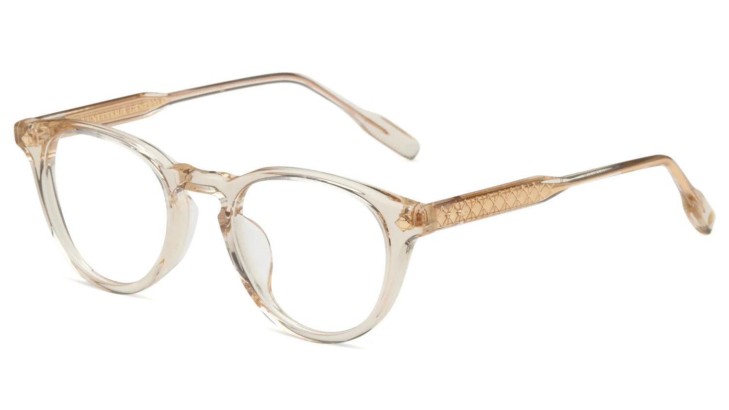 LUNETTERIE GENERALE EYEGLASSES - DOLCE VITA SMOKED CRYSTAL/18K GOLD