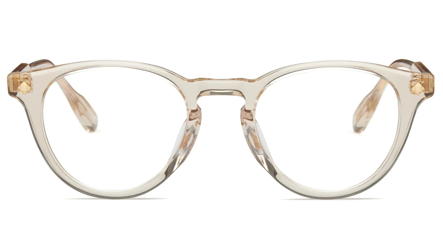 LUNETTERIE GENERALE EYEGLASSES - DOLCE VITA SMOKED CRYSTAL/18K GOLD