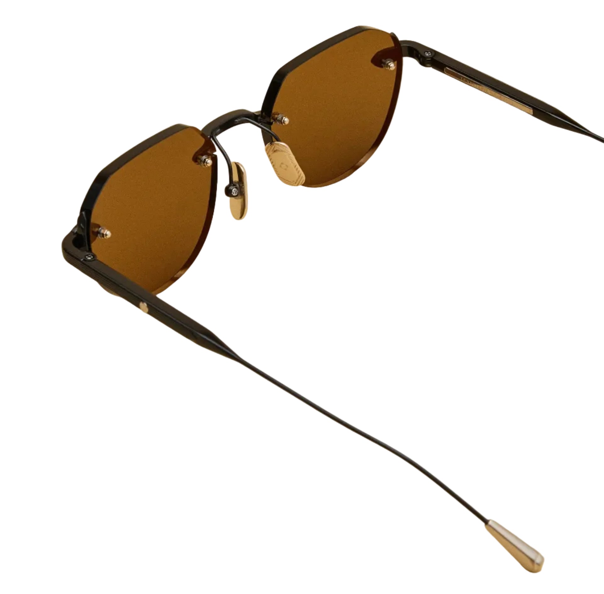 LUNETTERIE GENERALE SUNGLASSES - GRAND PRIX BLACK/16K GOLD