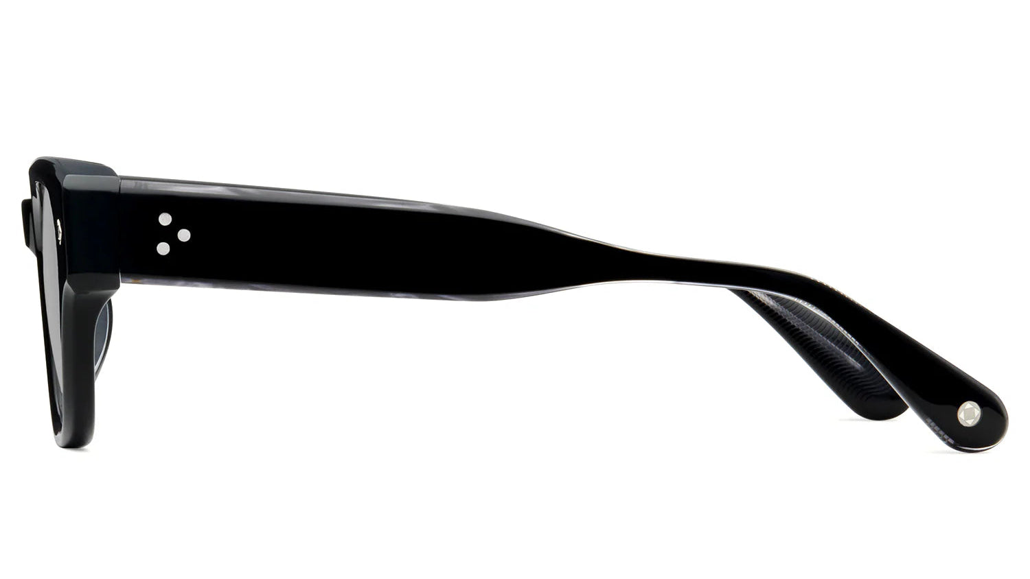 LUNETTERIE GENERALE SUNGLASSES - MINUIT MOINS UNE BLACK&SMOKE 54
