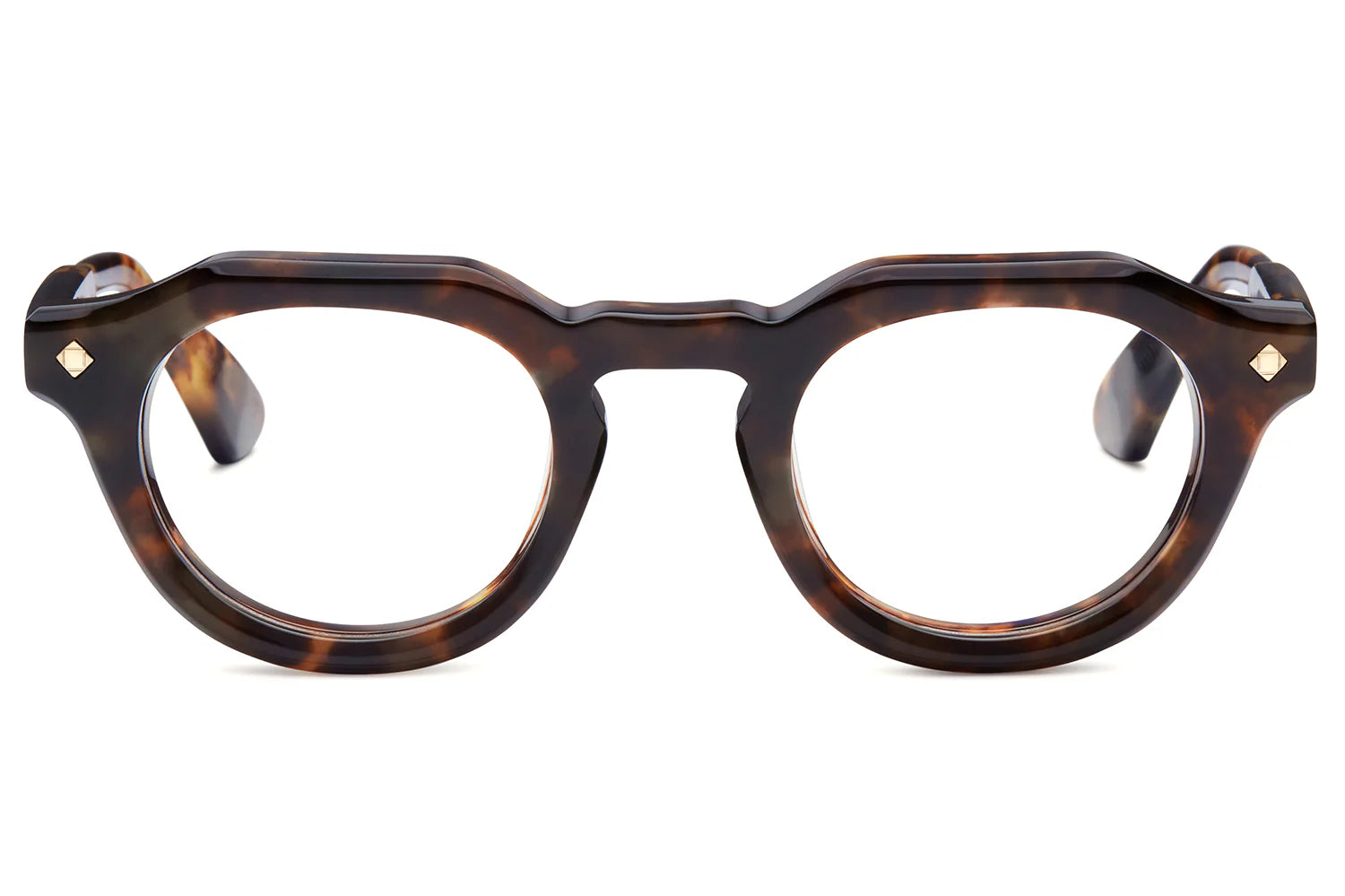 LUNETTERIE GENERALE EYEGLASSES - HELLO ROMEO MEDIUM TORTOISE/24K GOLD 47
