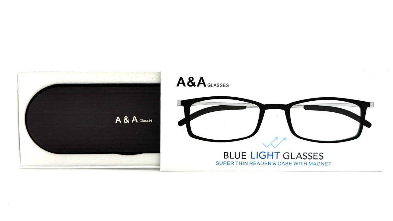 A & A READING EYEGLASSES - WR S5628J BROWN