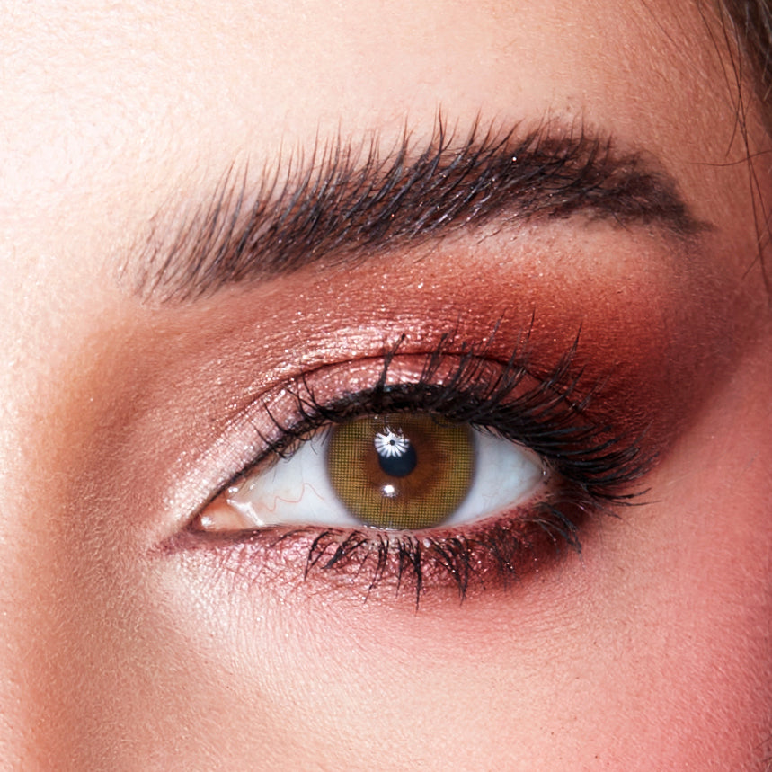 Amara Green Hazel Contact Lenses - Pack of 2 - Monthly