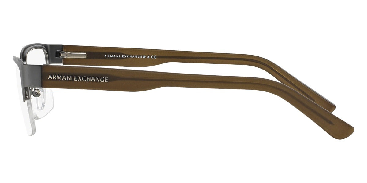 ARMANI EXCHANGE EYEGLASSES - AX1014 6060 53 - Matte Gunmetal