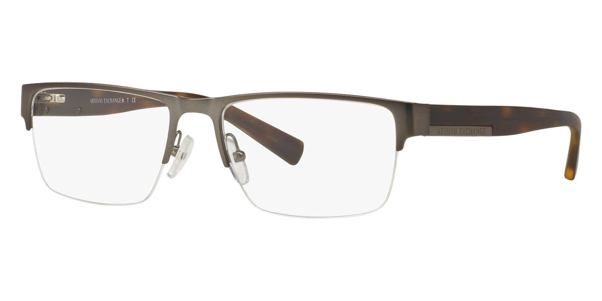 ARMANI EXCHANGE EYEGLASSES - AX1018 6017 54 - Matte Gunmetal