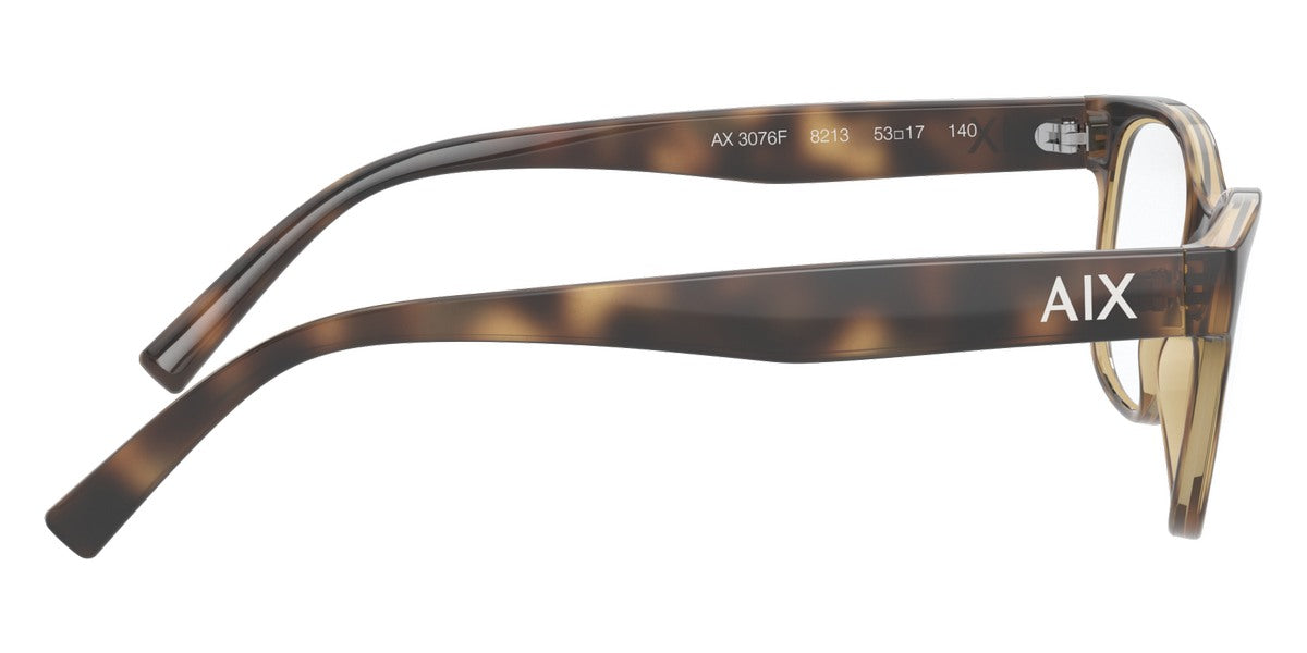 ARMANI EXCHANGE EYEGLASSES - AX3076F 8213 SHINY HAVANA
