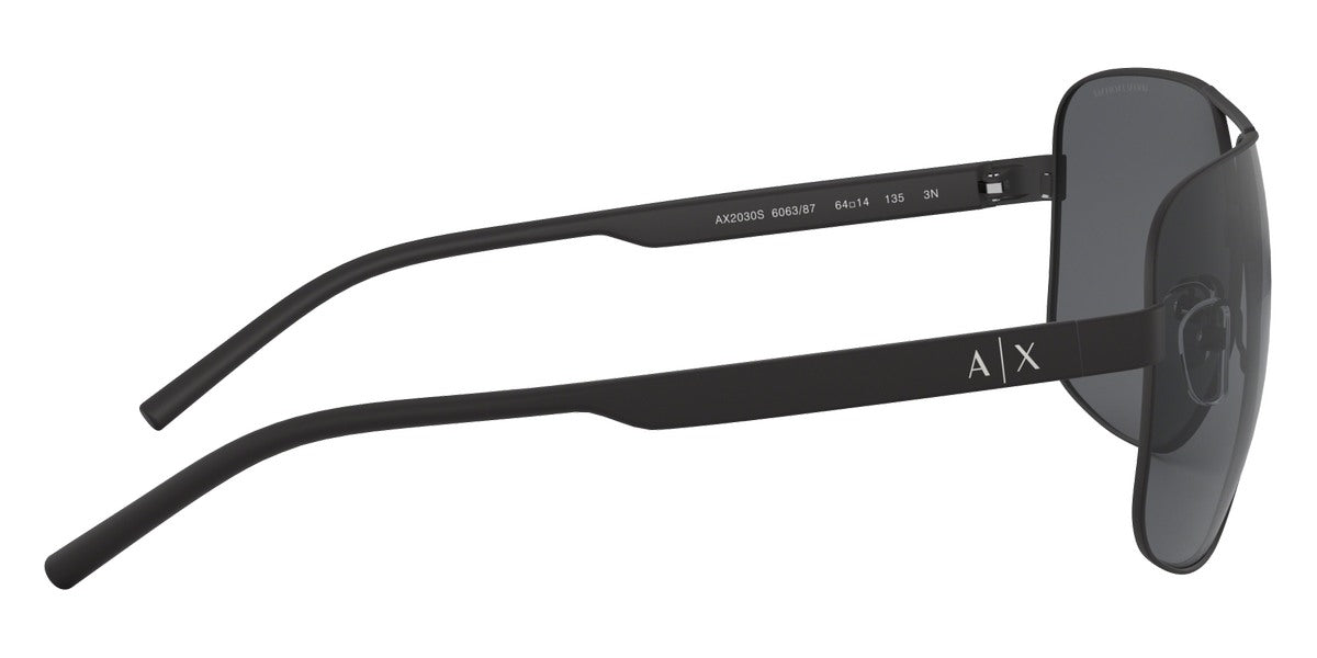 ARMANI EXCHANGE SUNGLASSES - AX2030S 606387 64 - Matte Black