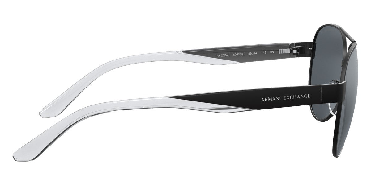 ARMANI EXCHANGE SUNGLASSES - AX2034S 60636G 59 - Matte Black