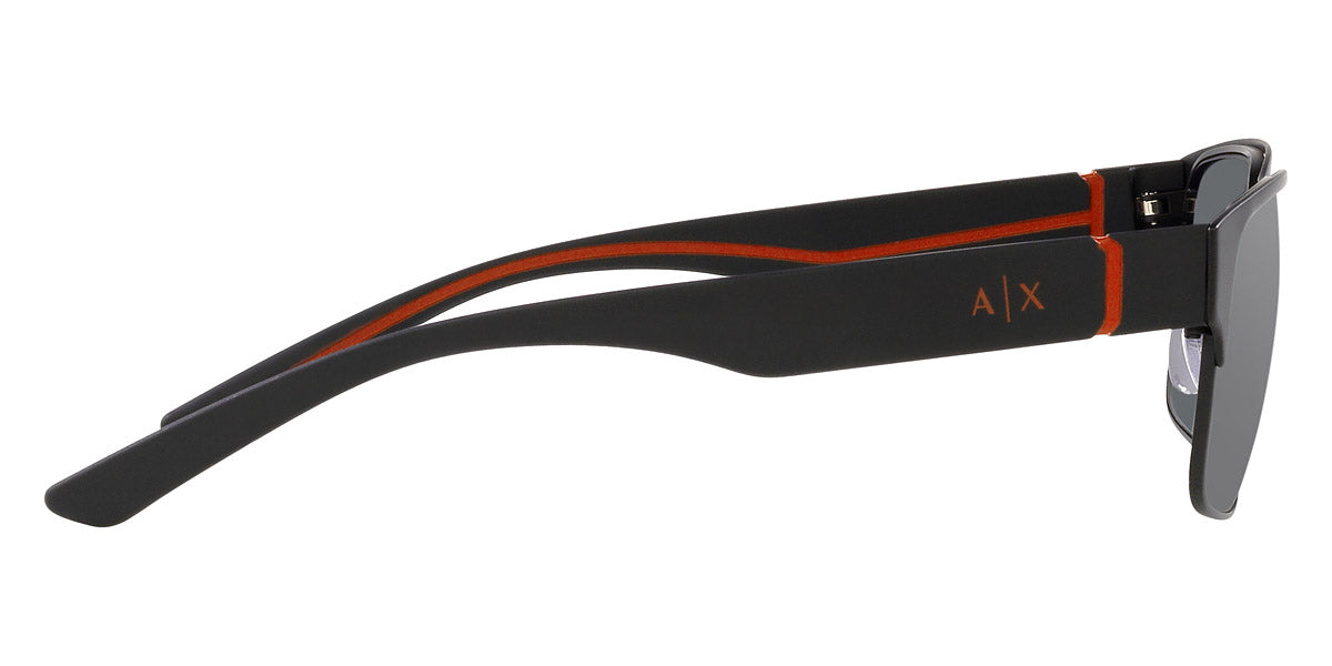 ARMANI EXCHANGE SUNGLASSES - AX2046S 60006G 57 - Matte Black/Red