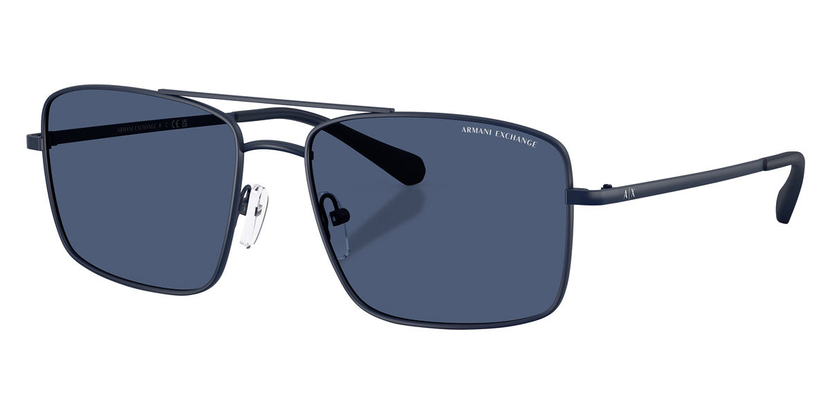 ARMANI EXCHANGE SUNGLASSES - AX2054S 609980 57 - Matte Blue