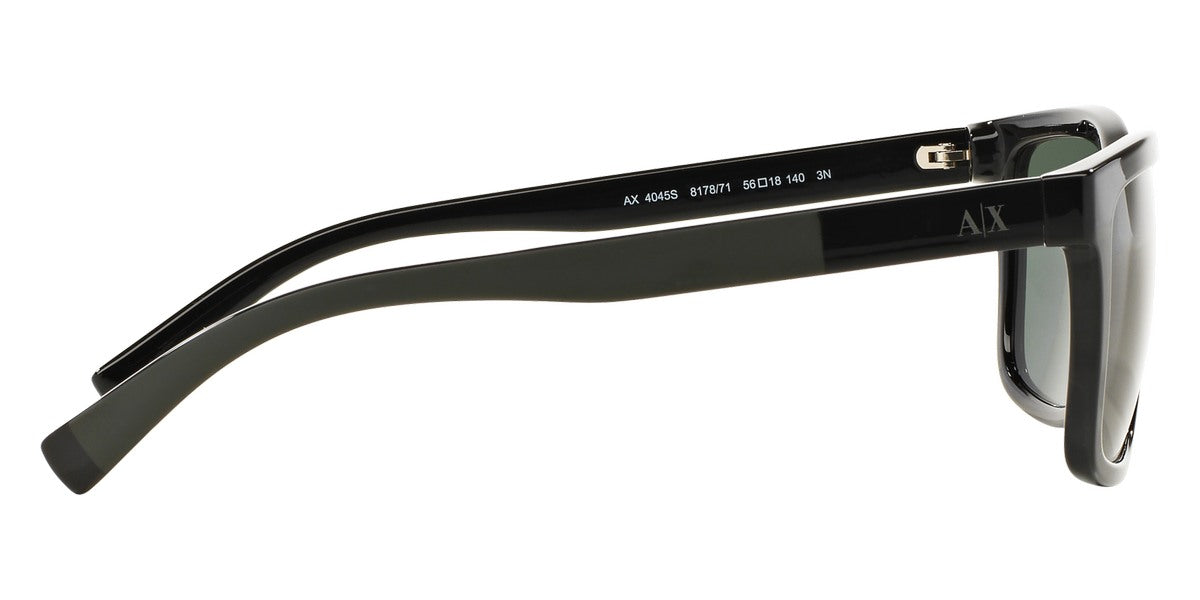 ARMANI EXCHANGE SUNGLASSES - AX4045S 817871 56 - Shiny Black