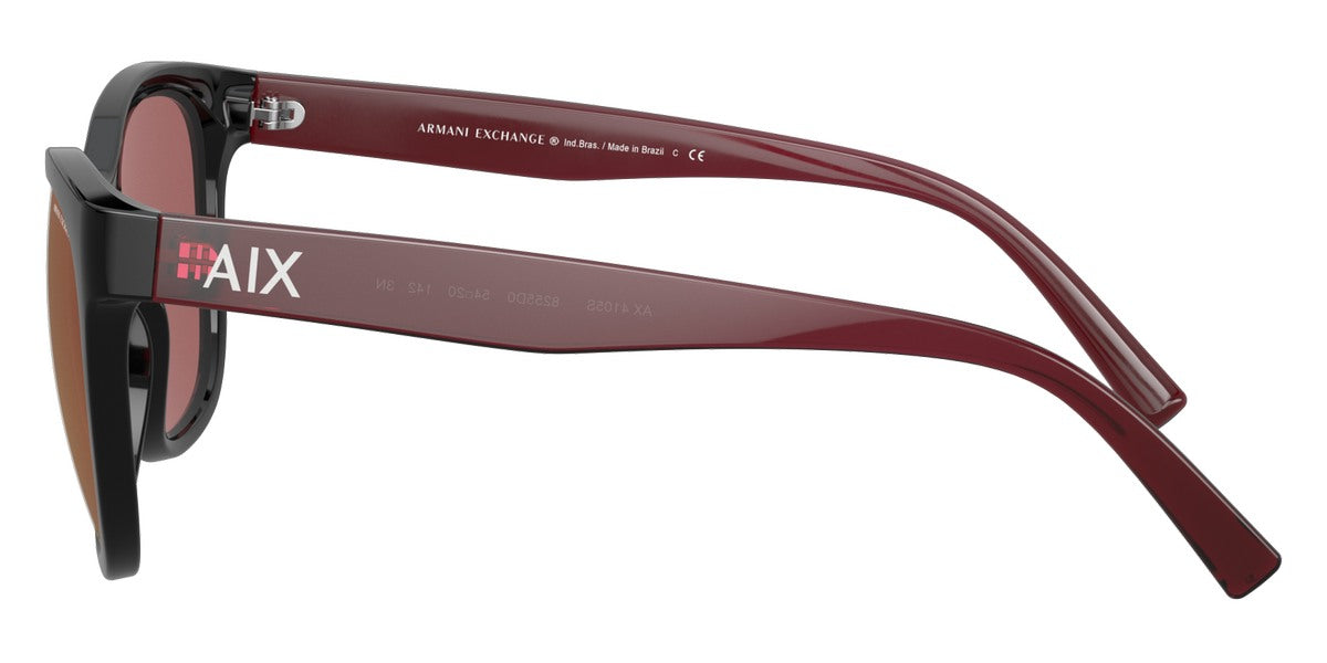 ARMANI EXCHANGE SUNGLASSES - AX4105S 8255D0 54 - Shiny Black