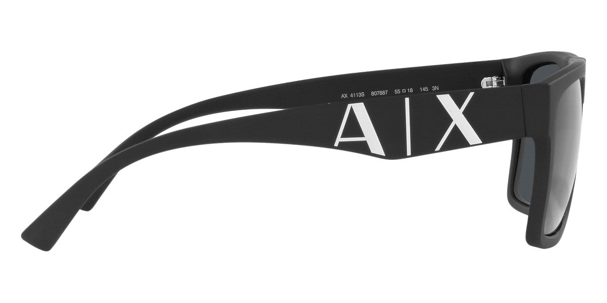 ARMANI EXCHANGE SUNGLASSES - AX4113S 807887 55 - Matte Black