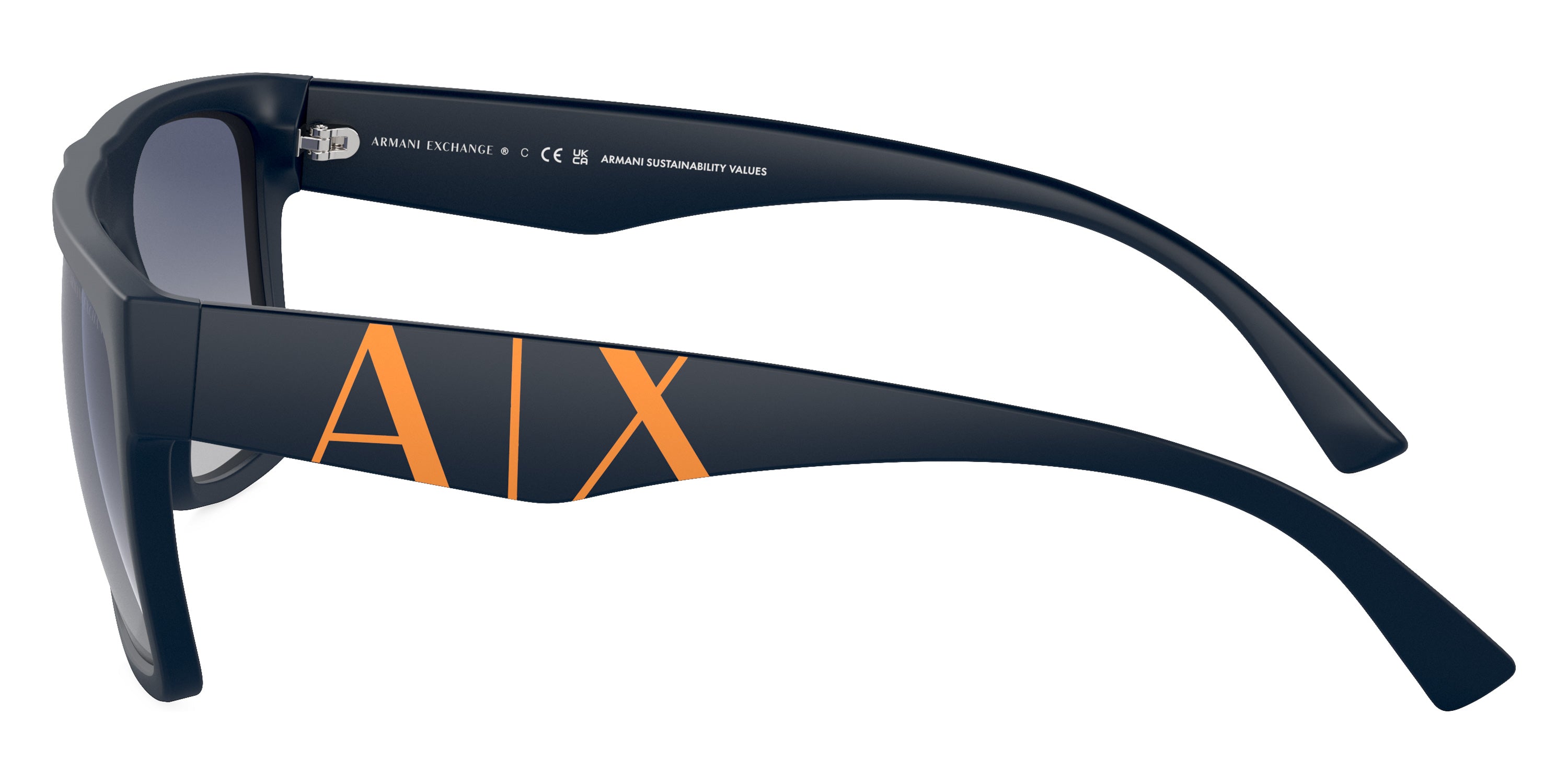 ARMANI EXCHANGE SUNGLASSES - AX4113S 81814L 55 - Matte Blue