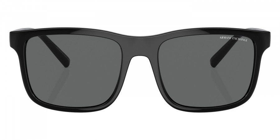 ARMANI EXCHANGE SUNGLASSES - AX4145S 815887 57 - Shiny Black