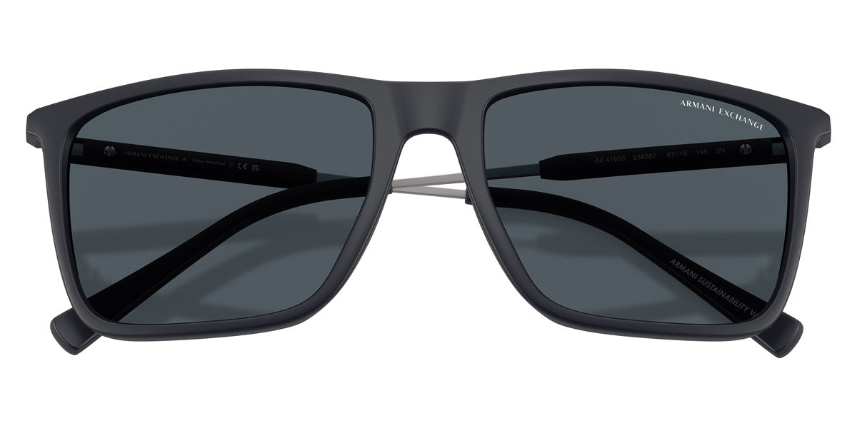 ARMANI EXCHANGE SUNGLASSES - AX4160S 838087 57 - Matte Blue