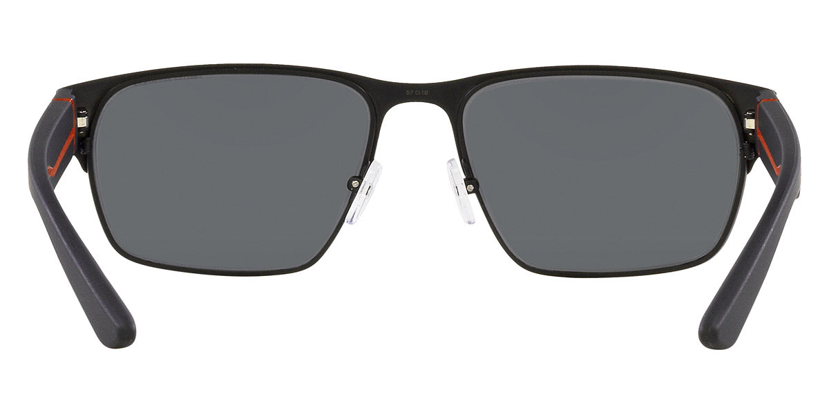 Armani Exchange™ AX2046S 60006G 57 - Matte Black/Red