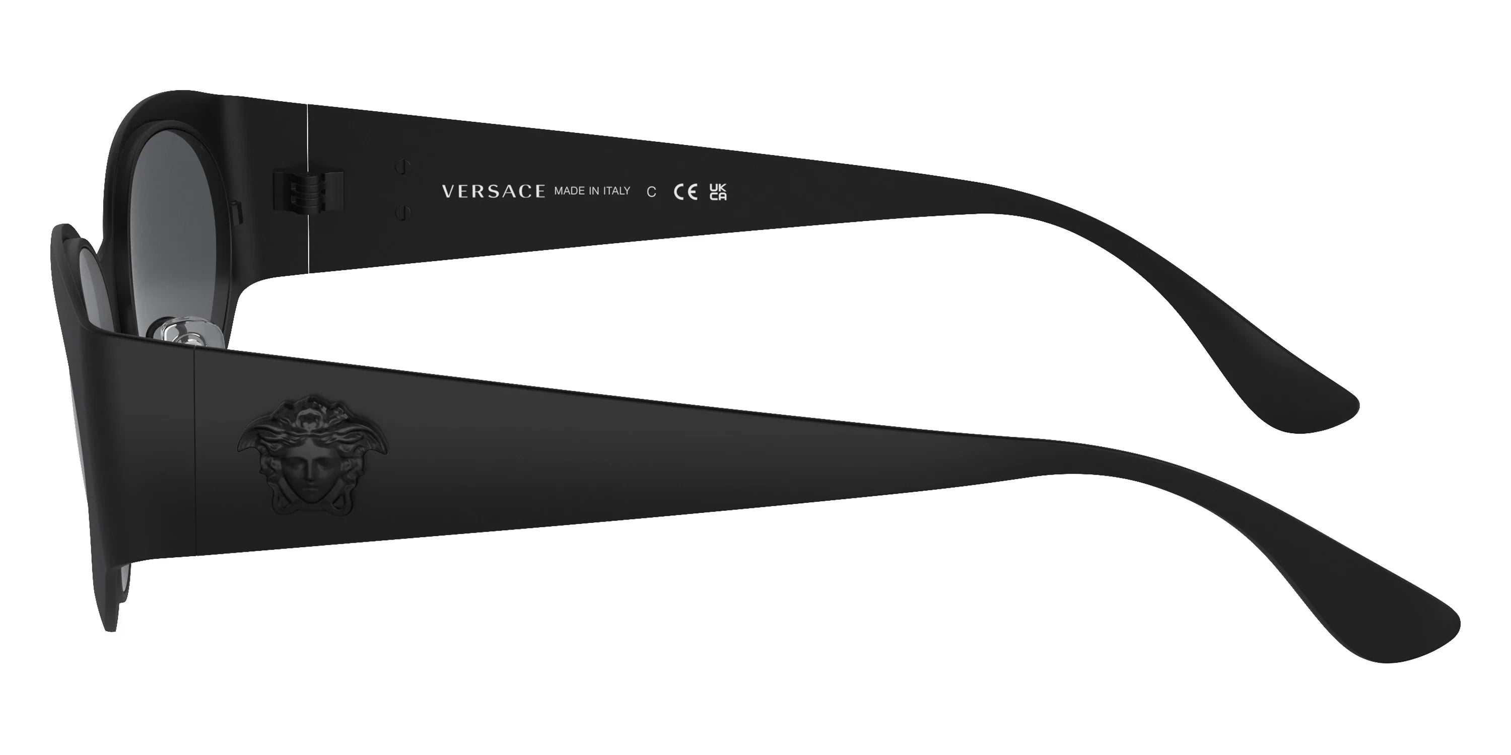 شعار فيرساتشي ميدوسا - VE2263 126187 56 - أسود غير لامع