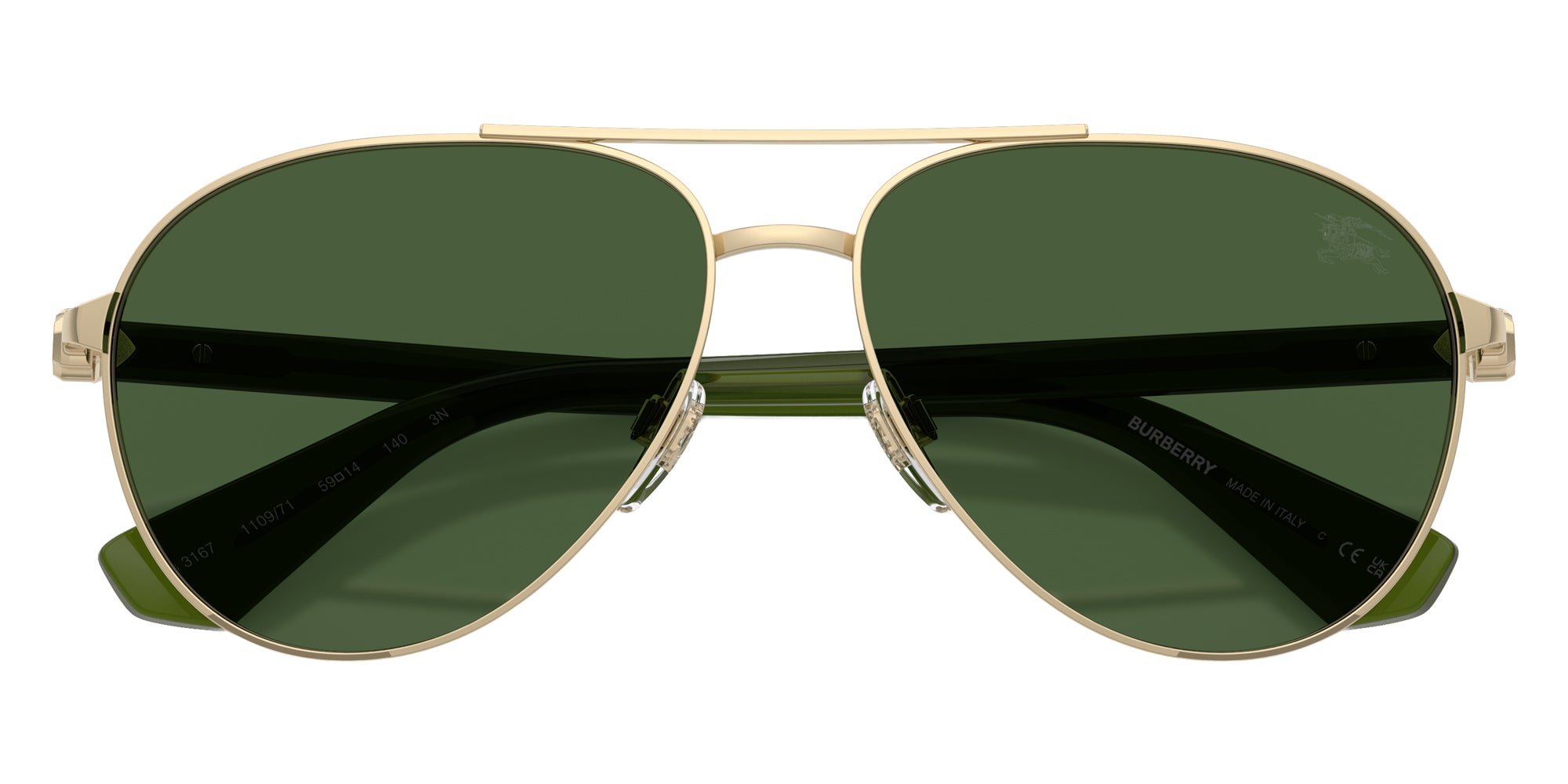 BURBERRY SUNGLASSES - BE3167 110971 59 - Light Gold