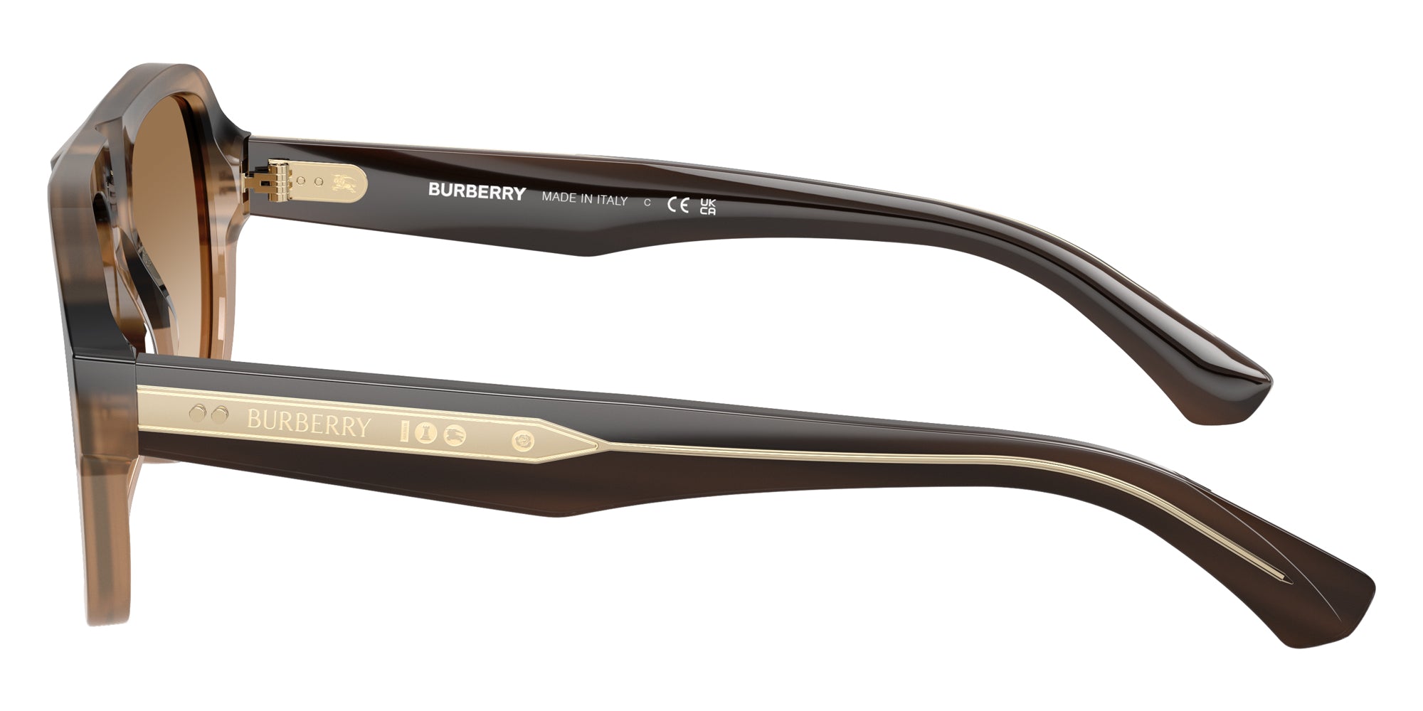 BURBERRY SUNGLASSES - BE4478 420789 55 - Striped Beige