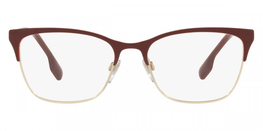 BURBERRY EYEGLASSES ALMA - BE1362 1292 54 - Light Gold/Bordeaux