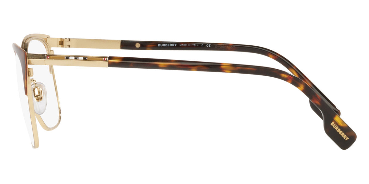 BURBERRY EYEGLASSES ALMA - BE1362 1312 54 - LIGHT GOLD/HAVANA