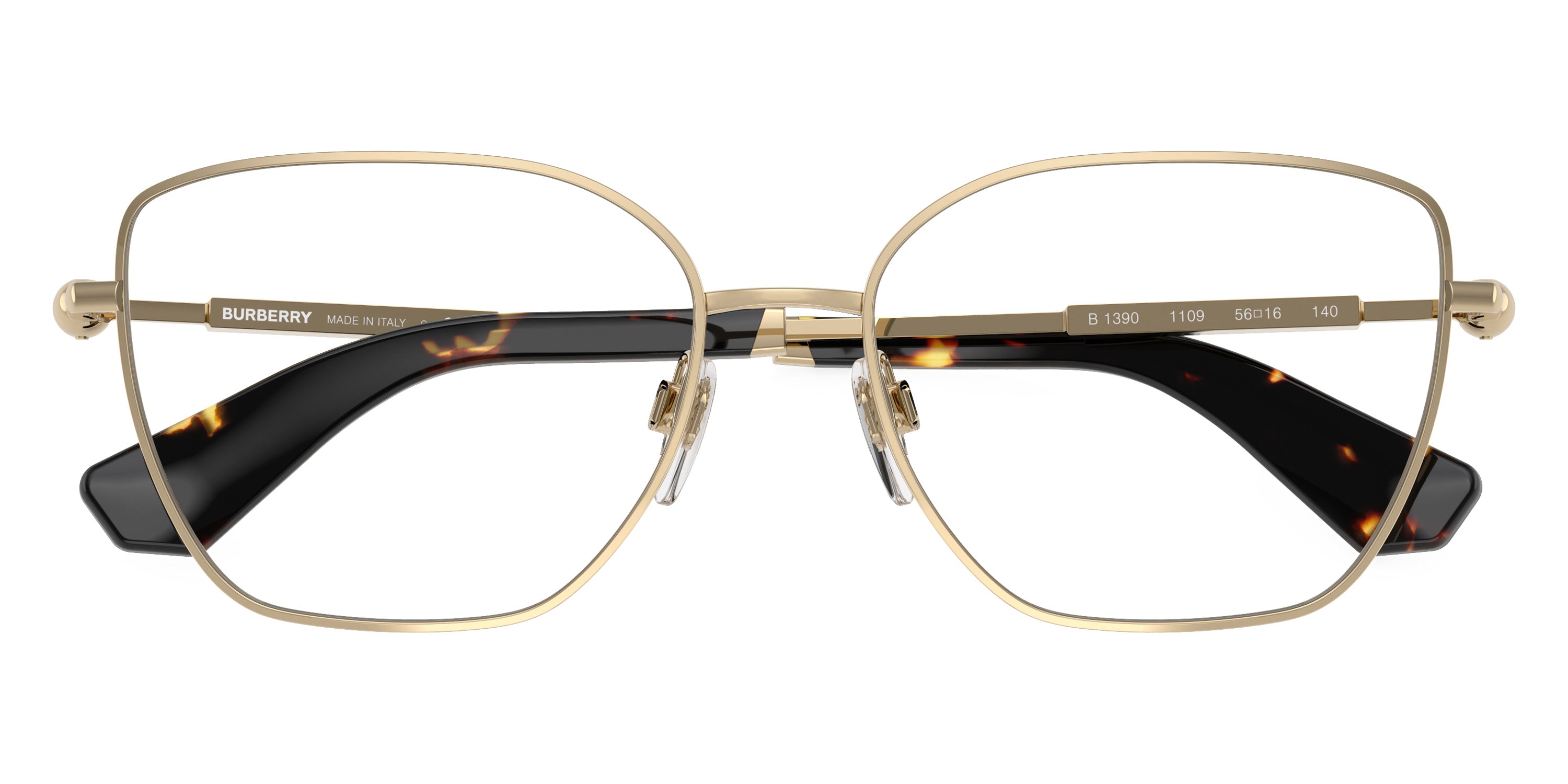 BURBERRY EYEGLASSES - BE1390 1109 54 - LIGHT GOLD