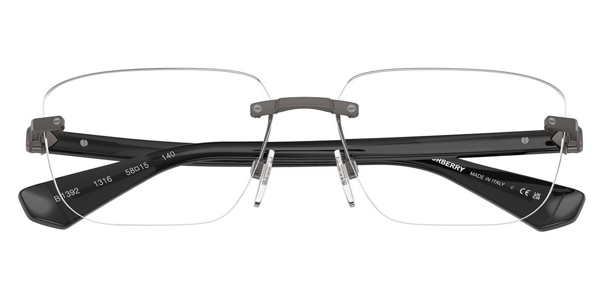 BURBERRY EYEGLASSES - BE1392 1316 58 - Matte Gray/Gray
