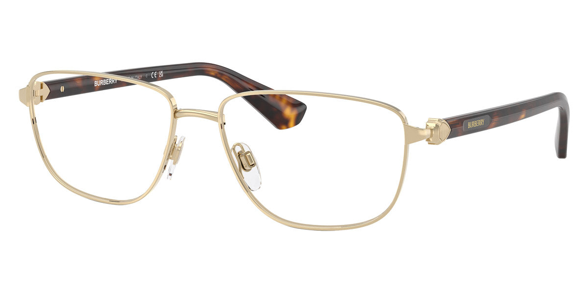 BURBERRY EYEGLASSES - BE1393 1109 55 - LIGHT GOLD/DARK HAVANA