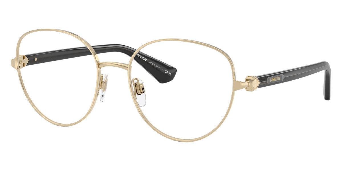 BURBERRY EYEGLASSES - BE1394 1355 53 - LIGHT GOLD/GRAY