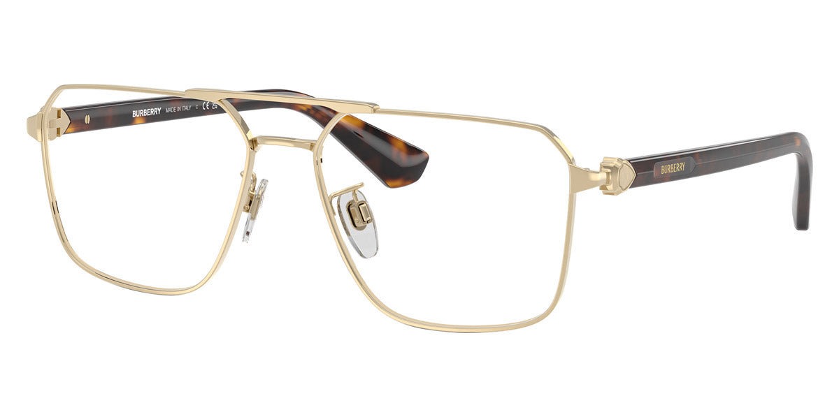 BURBERRY EYEGLASSES - BE1395D 1109 56 - Light Gold/Dark Havana