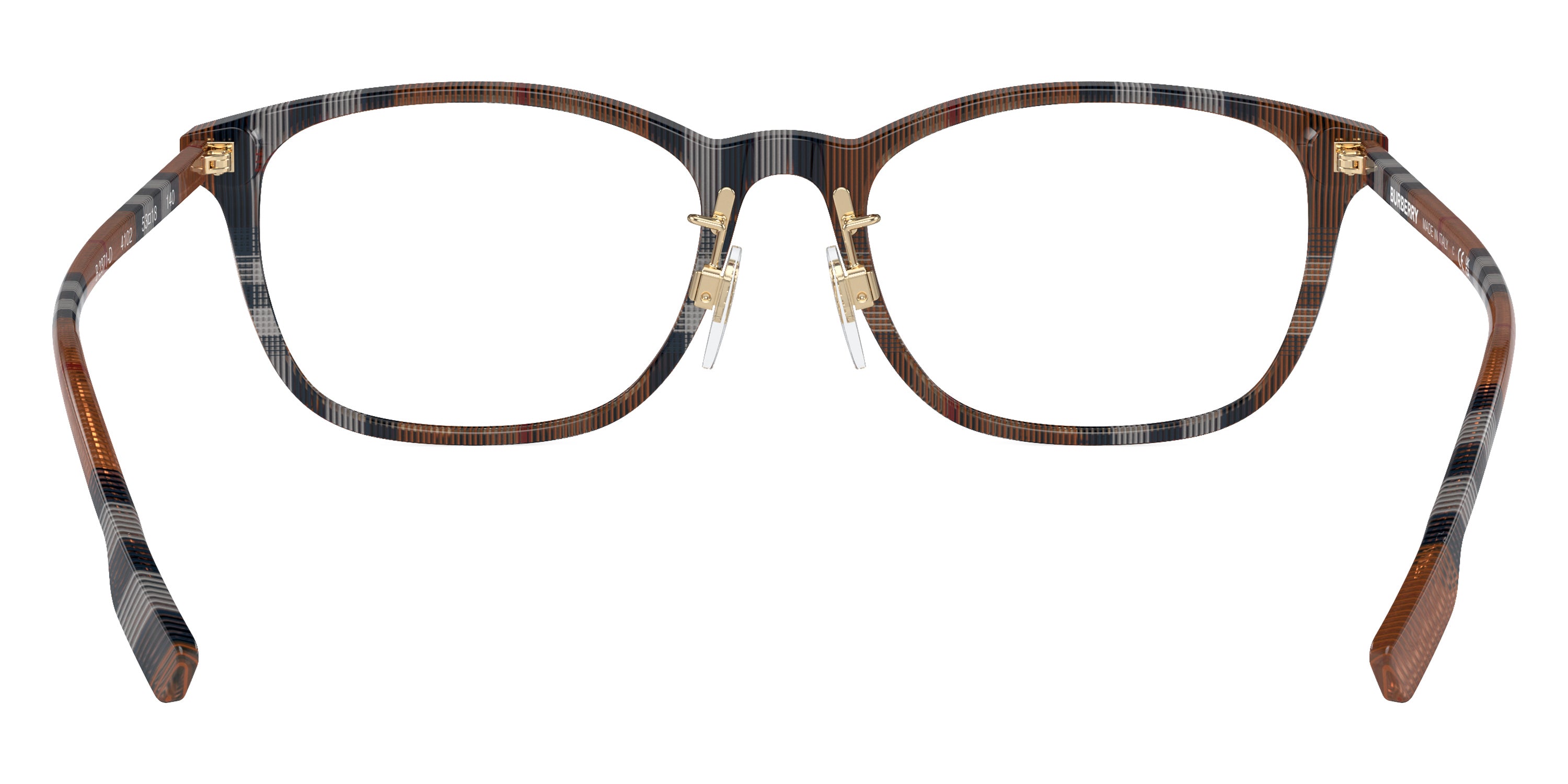 BURBERRY EYEGLASSES - BE2371D 4102 53 - DARK HAVANA/BROWN