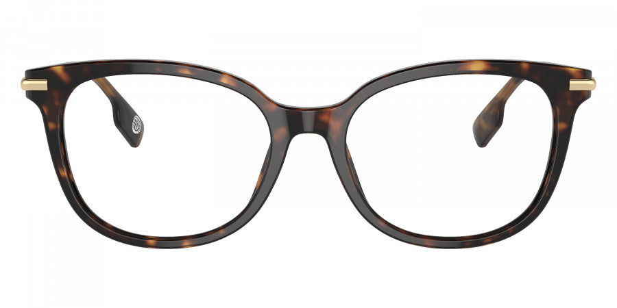 BURBERRY EYEGLASSES - BE2391 3002 53 - DARK HAVANA/LIGHT GOLD