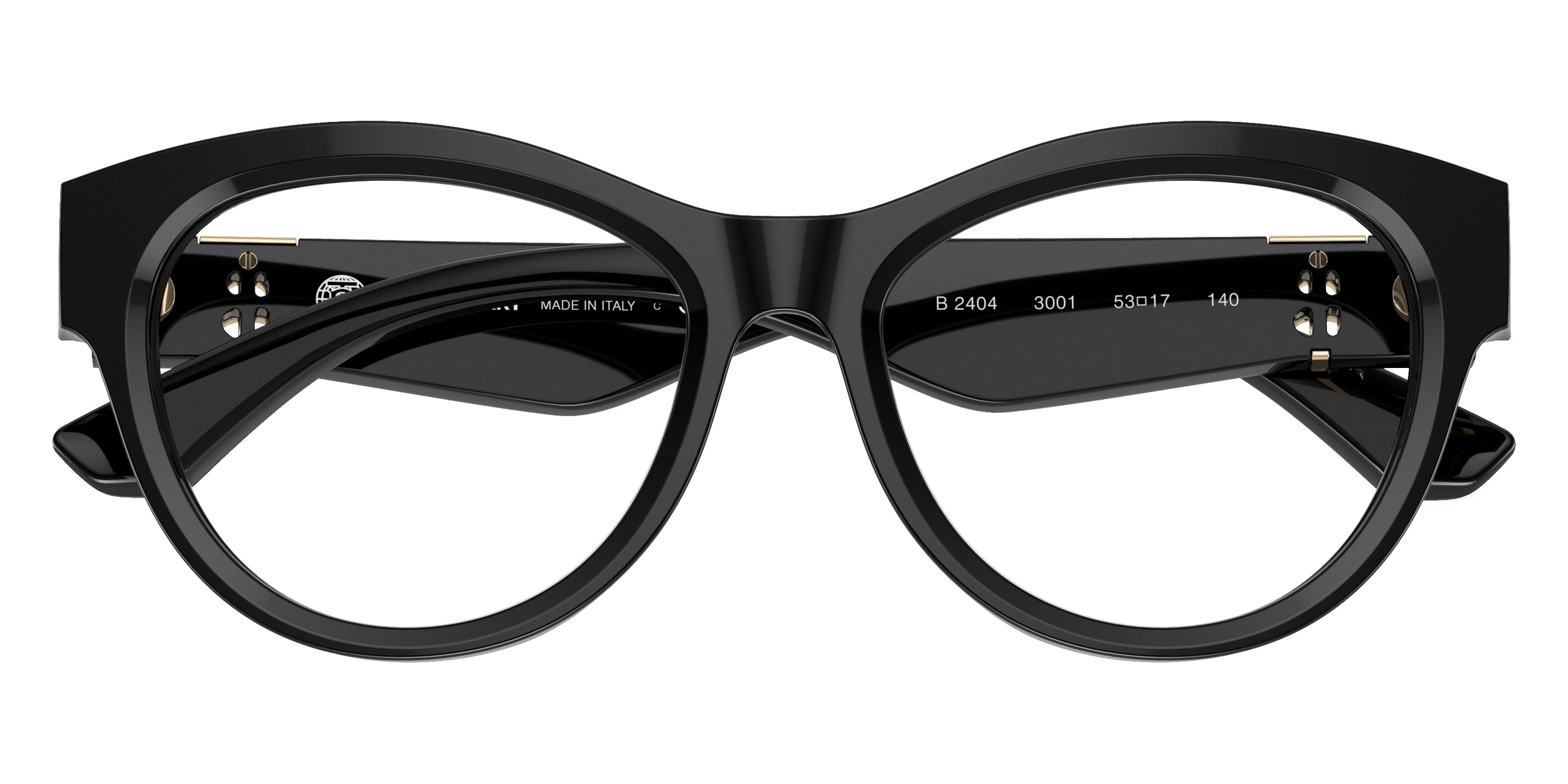 BURBERRY EYEGLASSES - BE2404 3001 53 - BLACK