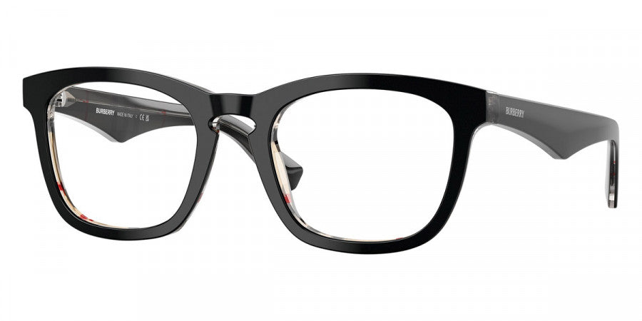 BURBERRY EYEGLASSES - BE2417 4121 53 - Top Black on Vintage Check