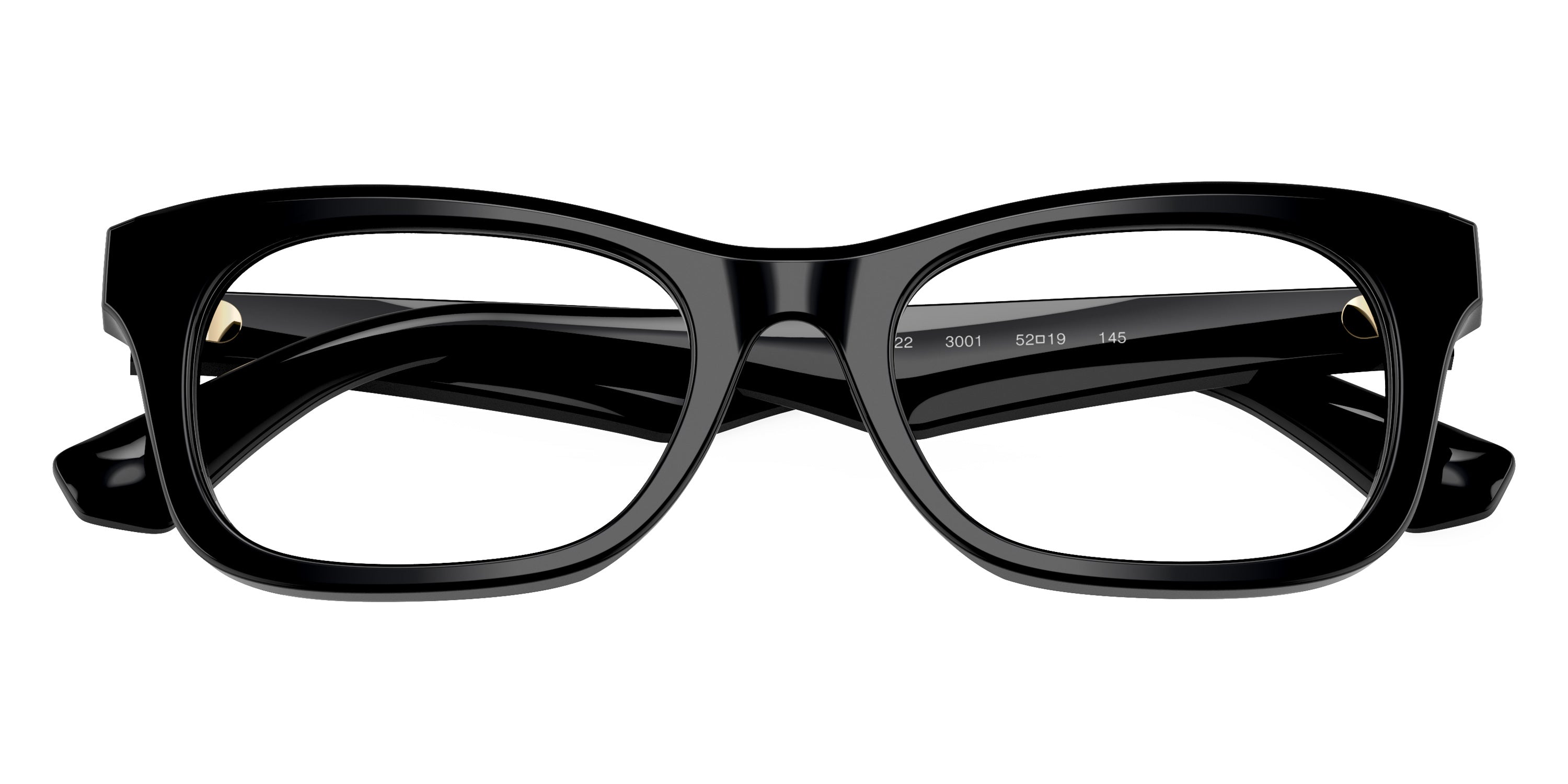 BURBERRY EYEGLASSES - BE2422 3001 50 - BLACK