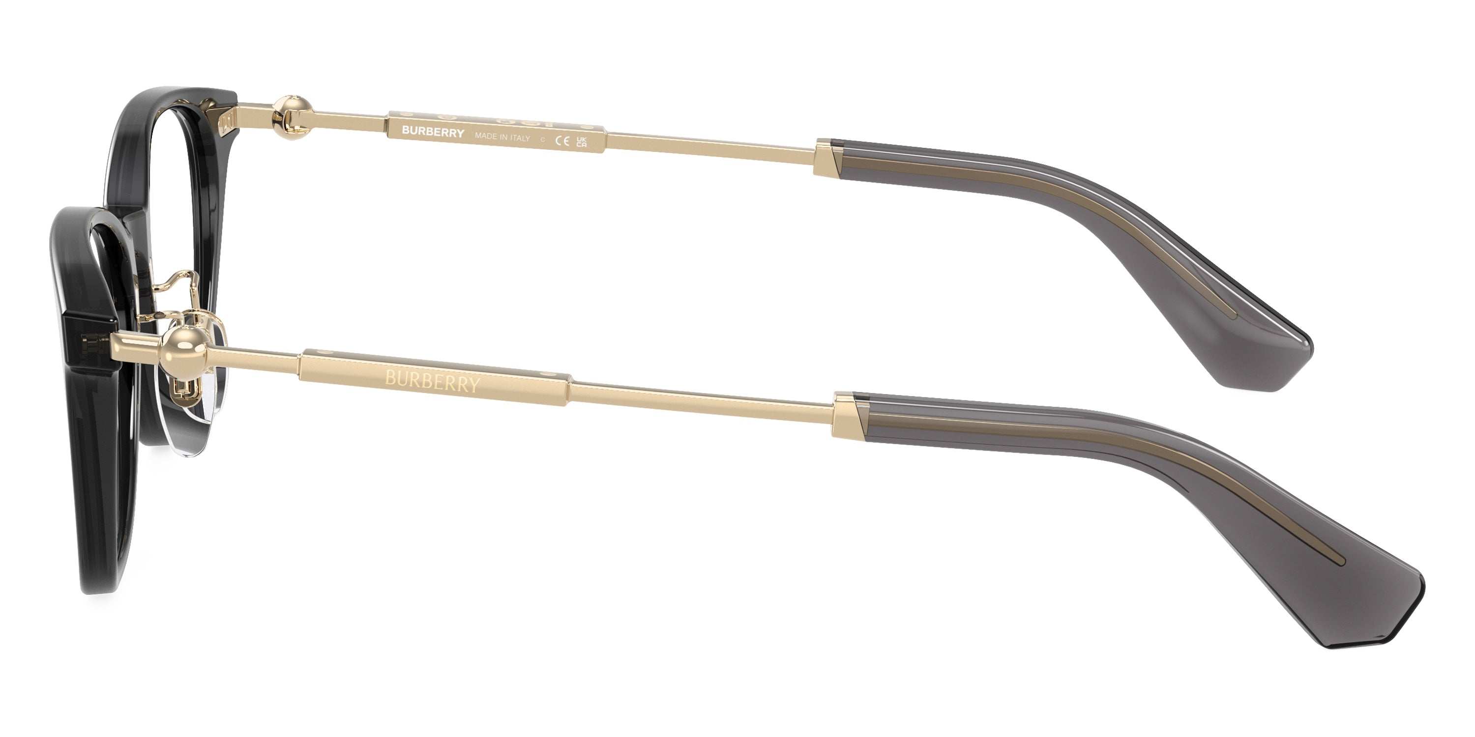 BURBERRY EYEGLASSES - BE2423D 4112 50 - GRAY/LIGHT GOLD