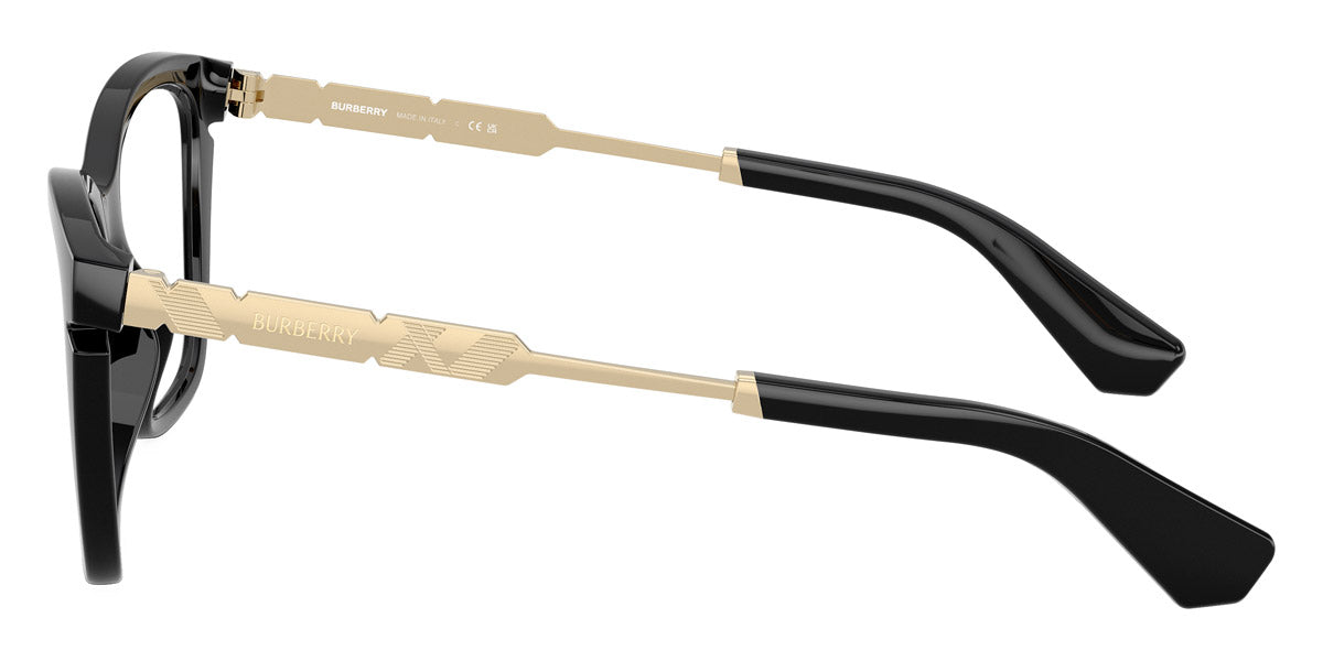 BURBERRY EYEGLASSES - BE2427U 3001 52 - Black/Light Gold