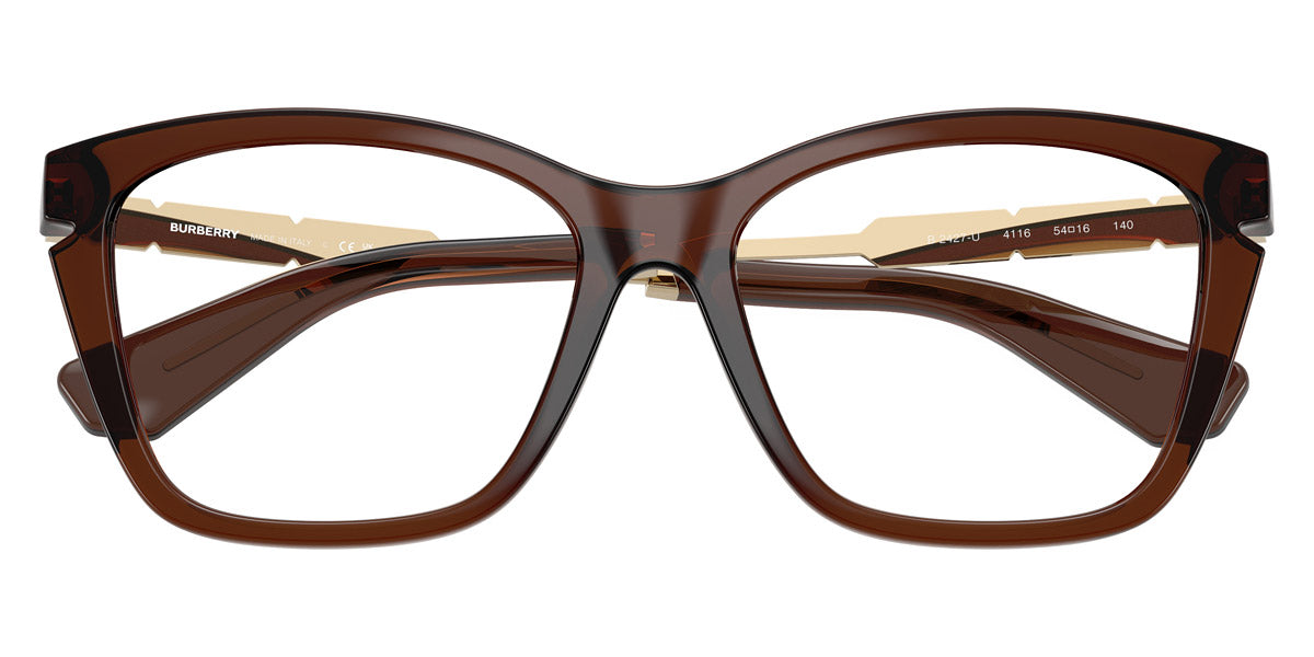 BURBERRY EYEGLASSES - BE2427U 4116 54 - Brown/Light Gold